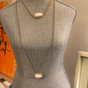 Kendra Scott Necklace & Bracelet Rose Gold Chain & Hardware